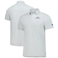 Men's Nike Gray Seattle Seahawks Sideline Lockup Performance Polo