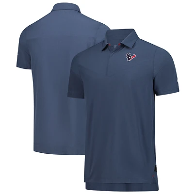 Men's Nike Navy Houston Texans Sideline Lockup Performance Polo
