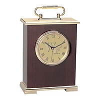 Gold Wake Forest Demon Deacons Carriage Clock