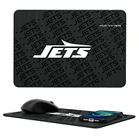 New York Jets Personalized Wireless Charger & Mouse Pad