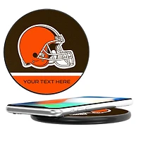 Cleveland Browns Personalized 10-Watt Wireless Phone Charger