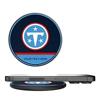 Keyscaper  Tennessee Titans Personalized 15 Watt Wireless Induction Charger