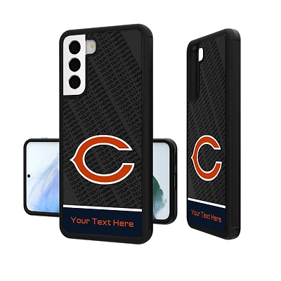 Chicago Bears Personalized EndZone Plus Design Galaxy Bump Case