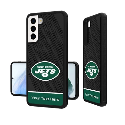 New York Jets Personalized EndZone Plus Design Galaxy Bump Case