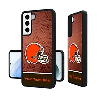 Cleveland Browns Personalized Football Design Galaxy Bump Case