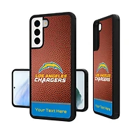 Los Angeles Chargers Personalized Football Design Galaxy Bump Case