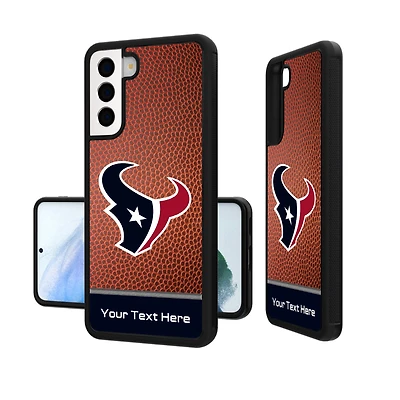 Houston Texans Personalized Football Design Galaxy Bump Case