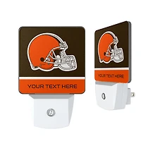 Cleveland Browns Personalized 2-Piece Nightlight Set