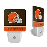 Cleveland Browns Personalized 2-Piece Nightlight Set