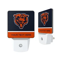 Chicago Bears Personalized 2-Piece Nightlight Set