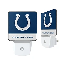 Indianapolis Colts Personalized 2-Piece Nightlight Set