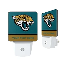 Jacksonville Jaguars Personalized 2-Piece Nightlight Set
