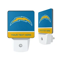 Los Angeles Chargers Personalized 2-Piece Nightlight Set