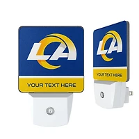 Los Angeles Rams Personalized 2-Piece Nightlight Set