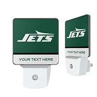 New York Jets Personalized 2-Piece Nightlight Set