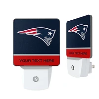 New England Patriots Personalized 2-Piece Nightlight Set