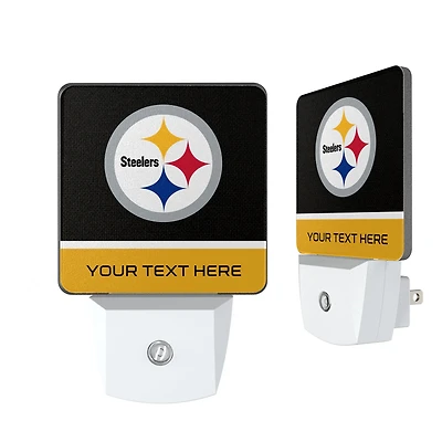 Pittsburgh Steelers Personalized 2-Piece Nightlight Set