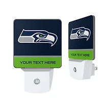 Seattle Seahawks Personalized 2-Piece Nightlight Set