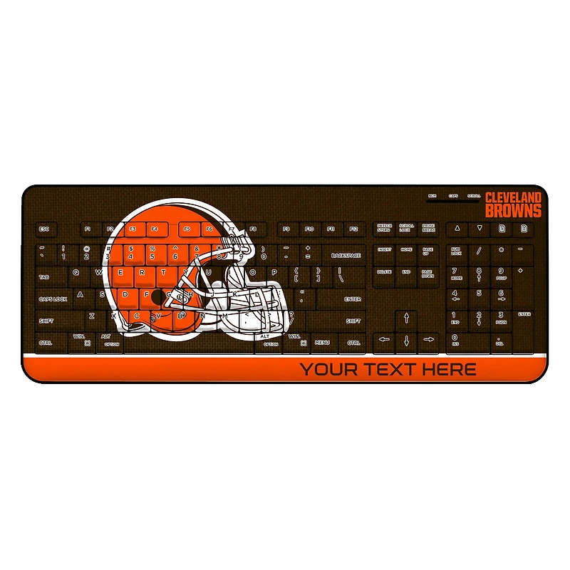 Cleveland Browns Personalized Wireless Keyboard