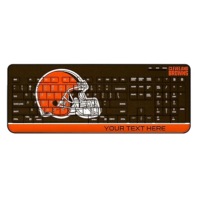 Cleveland Browns Personalized Wireless Keyboard