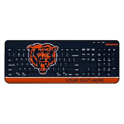 Chicago Bears Personalized Wireless Keyboard