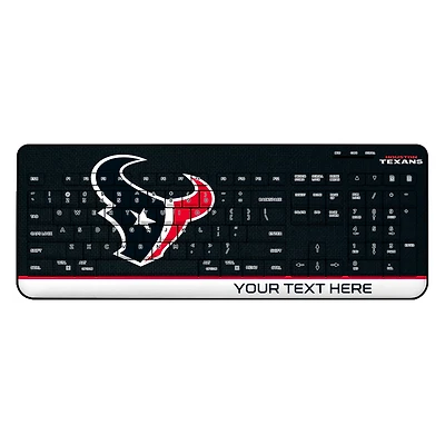 Houston Texans Personalized Wireless Keyboard