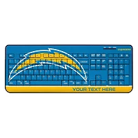 Los Angeles Chargers Personalized Wireless Keyboard