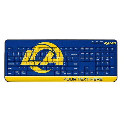 Los Angeles Rams Personalized Wireless Keyboard