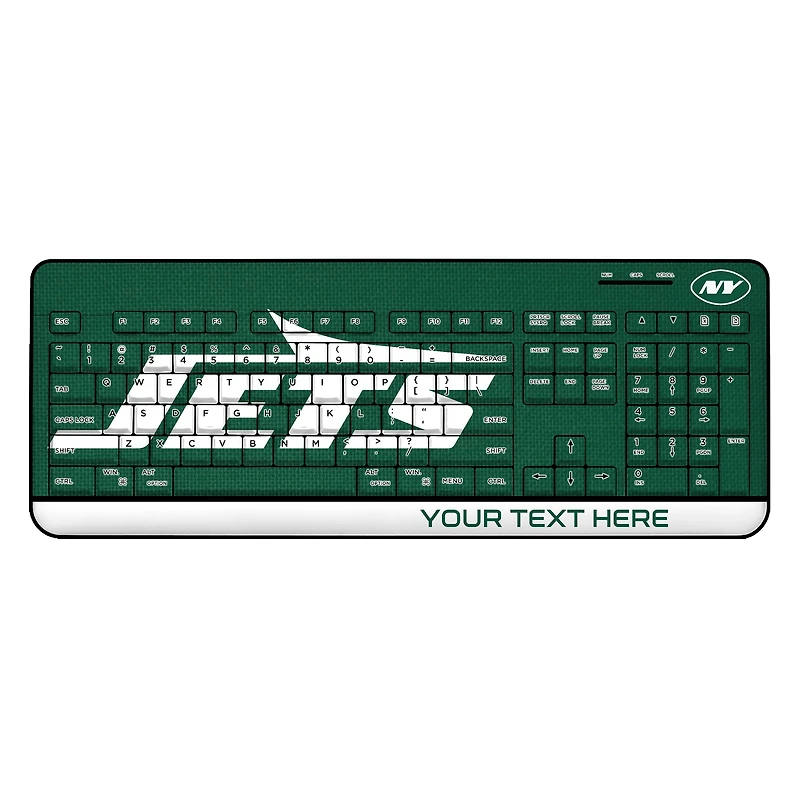 New York Jets Personalized Wireless Keyboard