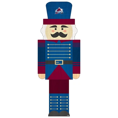 Colorado Avalanche 31'' Nutcracker Leaner