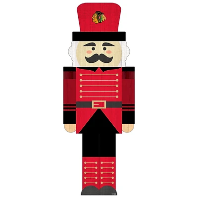 Chicago Blackhawks 31'' Nutcracker Leaner