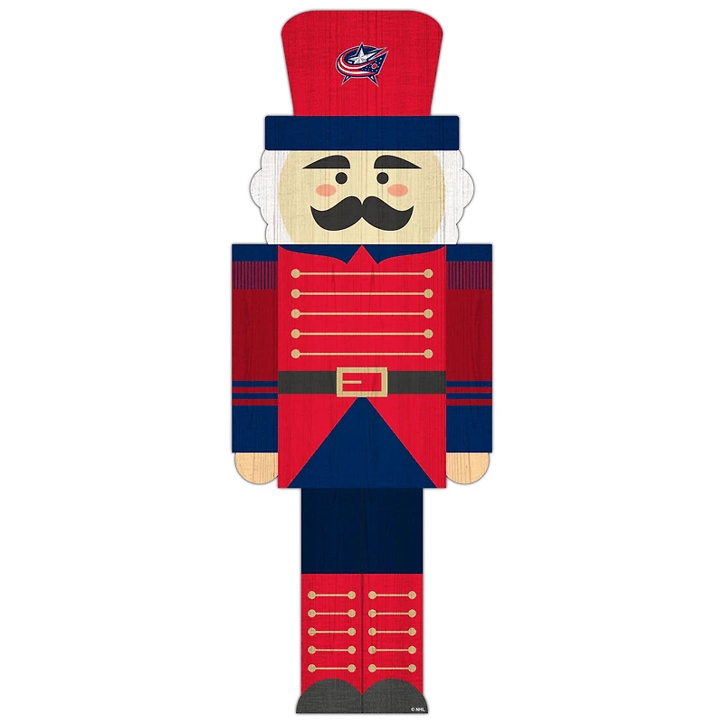 Columbus Blue Jackets 31'' Nutcracker Leaner