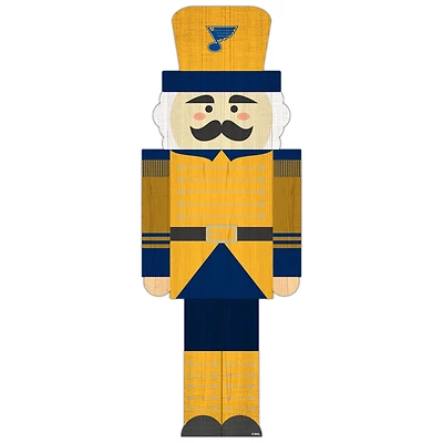 St. Louis Blues 31'' Nutcracker Leaner