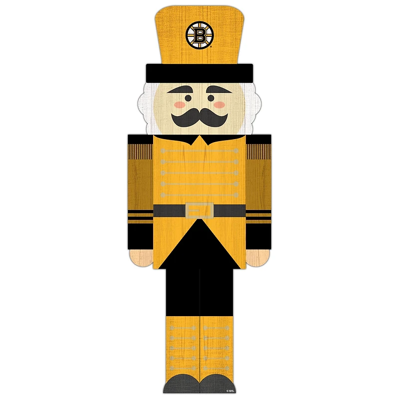 Boston Bruins 31'' Nutcracker Leaner