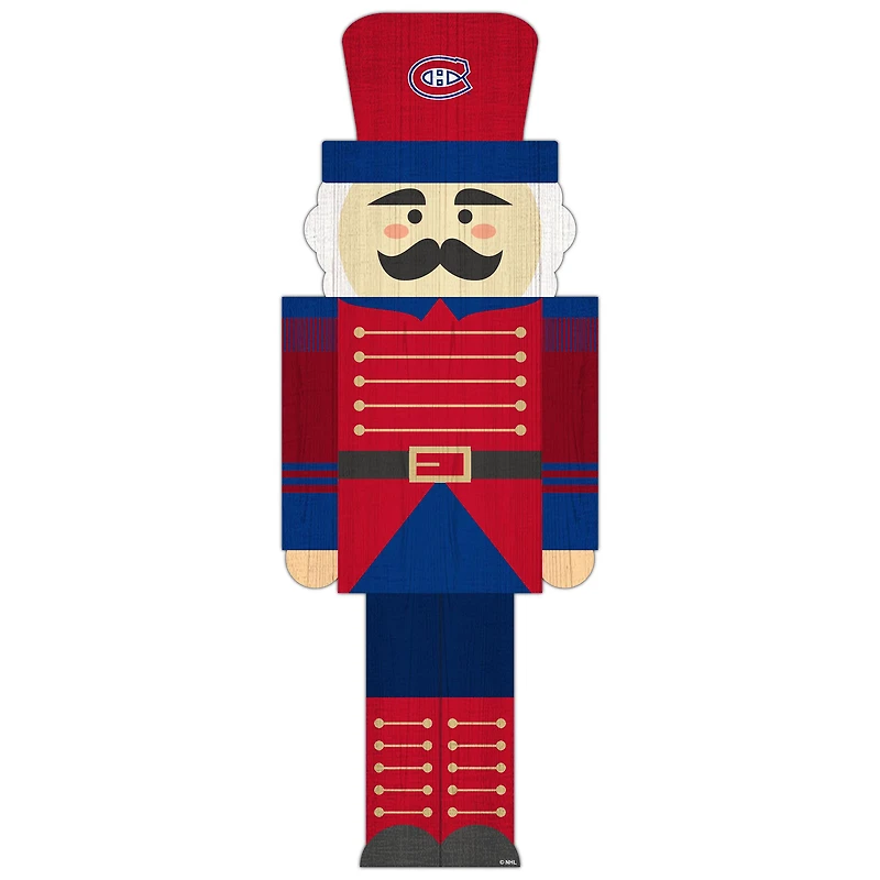 Montreal Canadiens 31'' Nutcracker Leaner