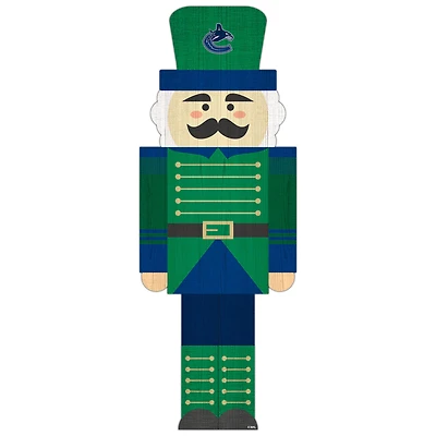 Vancouver Canucks 31'' Nutcracker Leaner
