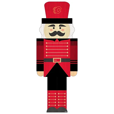 Calgary Flames 31'' Nutcracker Leaner