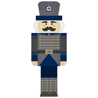 Winnipeg Jets 31'' Nutcracker Leaner