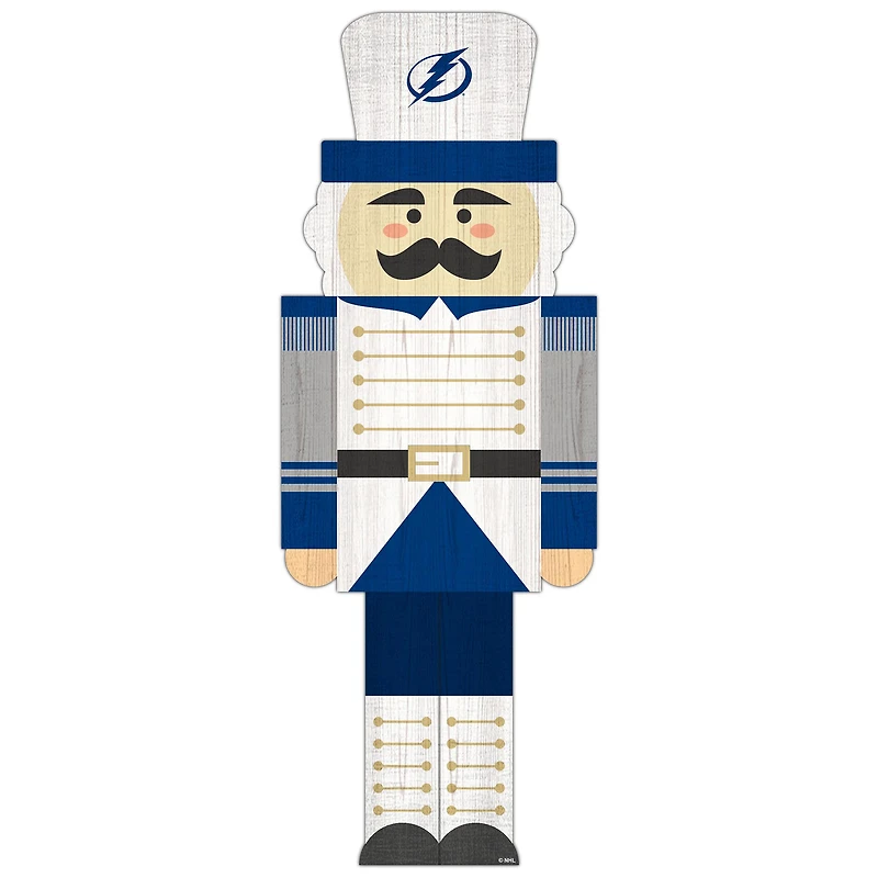 Tampa Bay Lightning 31'' Nutcracker Leaner