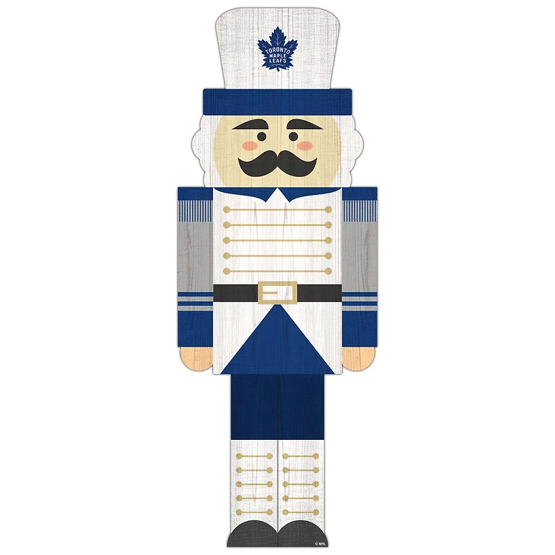 Toronto Maple Leafs 31'' Nutcracker Leaner