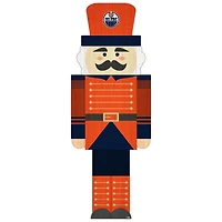 Edmonton Oilers 31'' Nutcracker Leaner