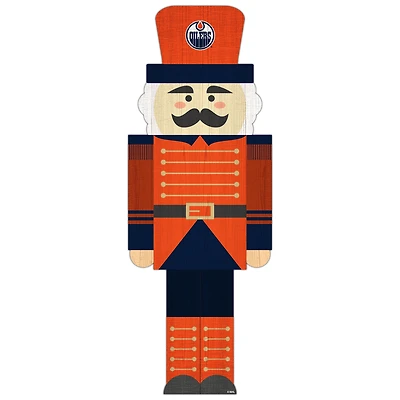 Edmonton Oilers 31'' Nutcracker Leaner