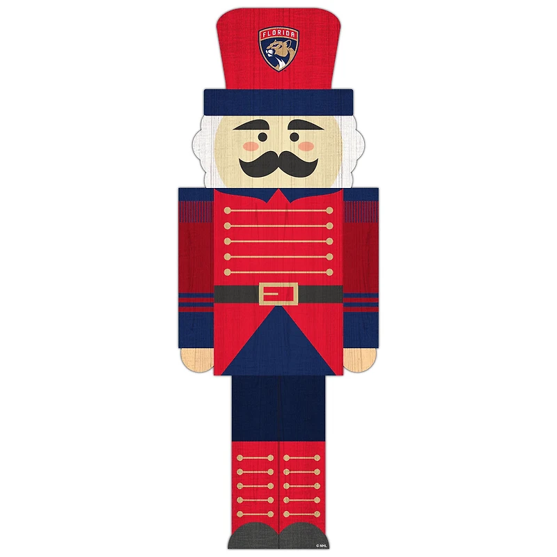 Florida Panthers 31'' Nutcracker Leaner