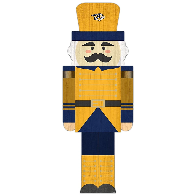 Nashville Predators 31'' Nutcracker Leaner