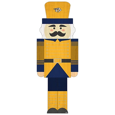 Nashville Predators 31'' Nutcracker Leaner