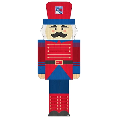 New York Rangers 31'' Nutcracker Leaner