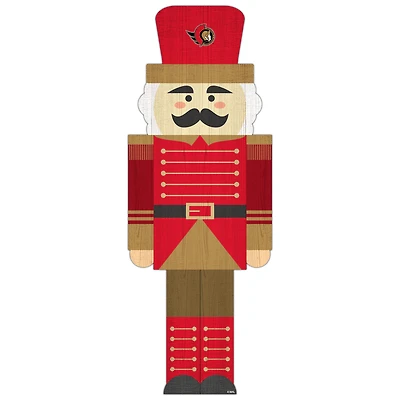 Ottawa Senators 31'' Nutcracker Leaner