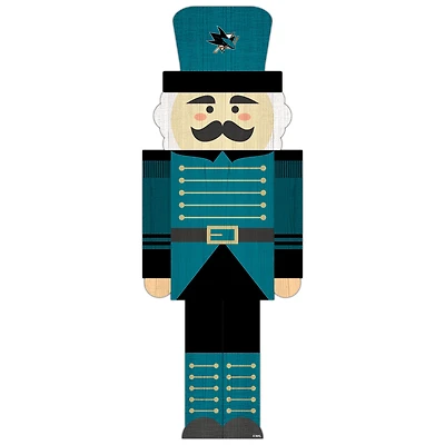 San Jose Sharks 31'' Nutcracker Leaner