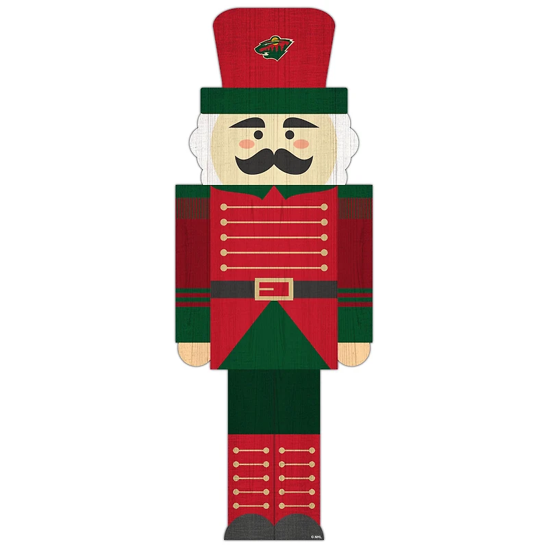 Minnesota Wild 31'' Nutcracker Leaner