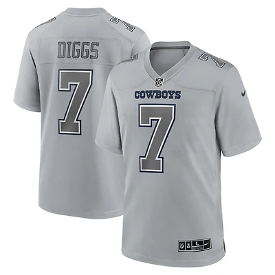 Men's Nike Trevon Diggs Gray Dallas Cowboys Atmosphere Fashion Game Jersey